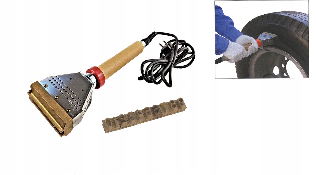 Numerator do opon JD 1 2 cyfry 7 mm Manufacturer other