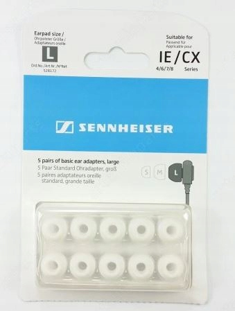 

528172 wkładki Sennheiser do CX300 CX400 Ie 6 7 8