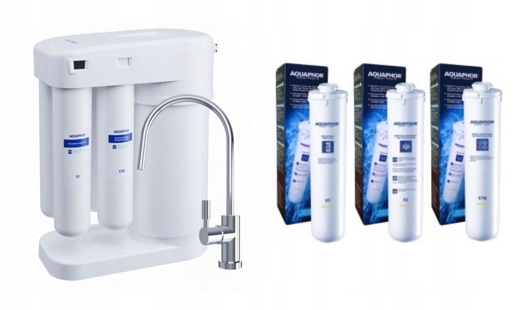 

Filtr Aquaphor Ro Morion Osmoza + 3 Wkłady Gratis