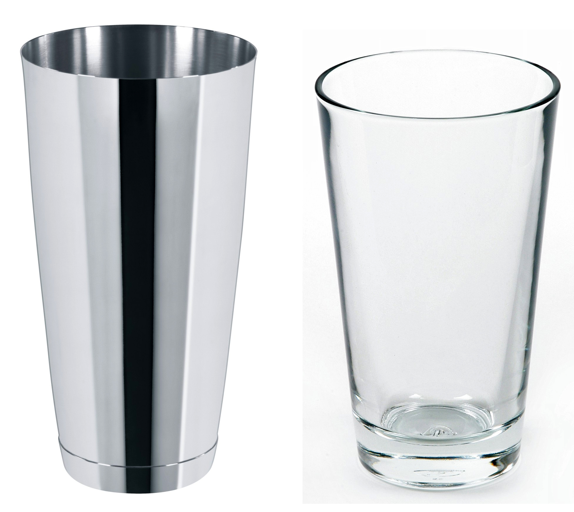 

Shaker bostoński ze szklanicą, Mixingglas, komplet