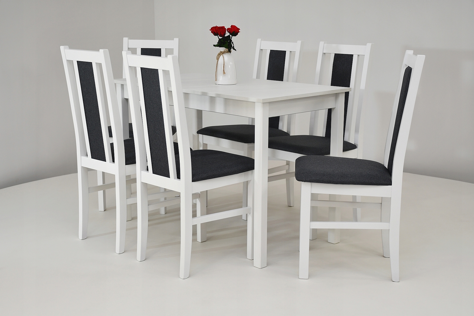 MAŁY STÓŁ DO KUCHNI MAX 2 + 6 KRZESEŁ BOS14 Kod producenta MAX2 BOS14