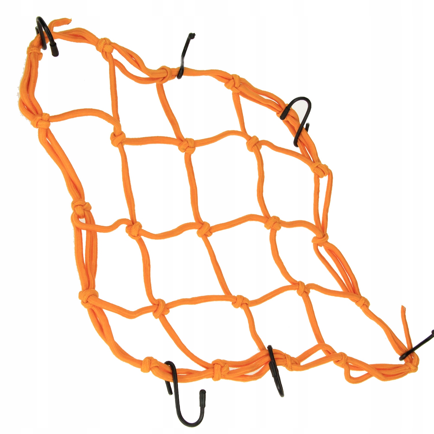

Siatka Bagażowa Na Motor Kask Pająk 25x25cm Orange
