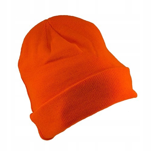 CZAPKA URGENT DZIANINA OCIEPLANA URG-502 ORANGE
