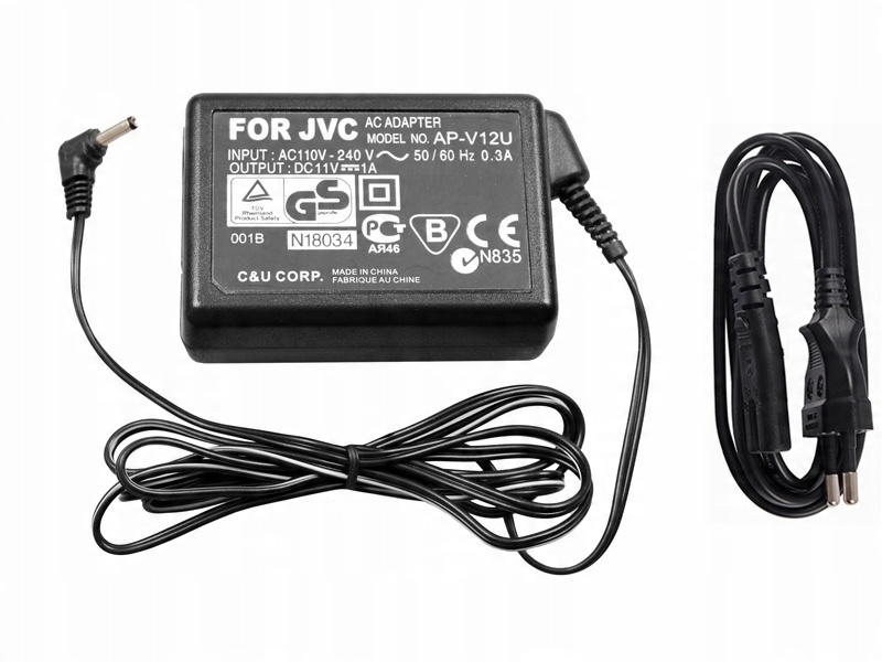 

Zasilacz Jvc AP-V12 AP-V12U AP-V13U 11V 1A