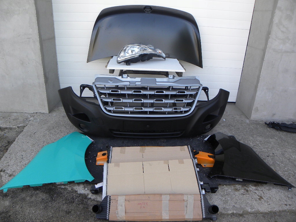 RENAULT MASTER III MASKA BŁOTNIKI LAMPA ZDERZAK