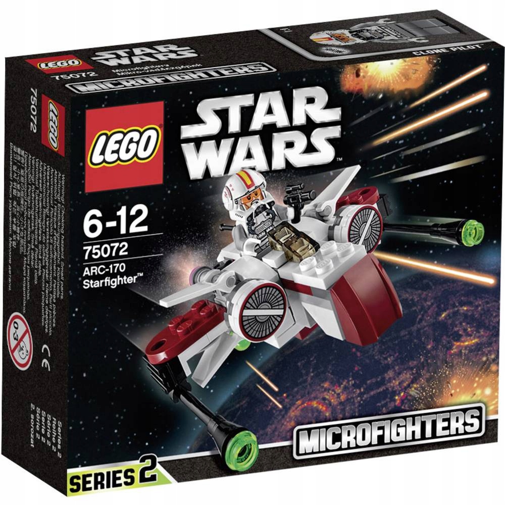 Lego Star Wars 75072 ARC-170 Starfighter Nové