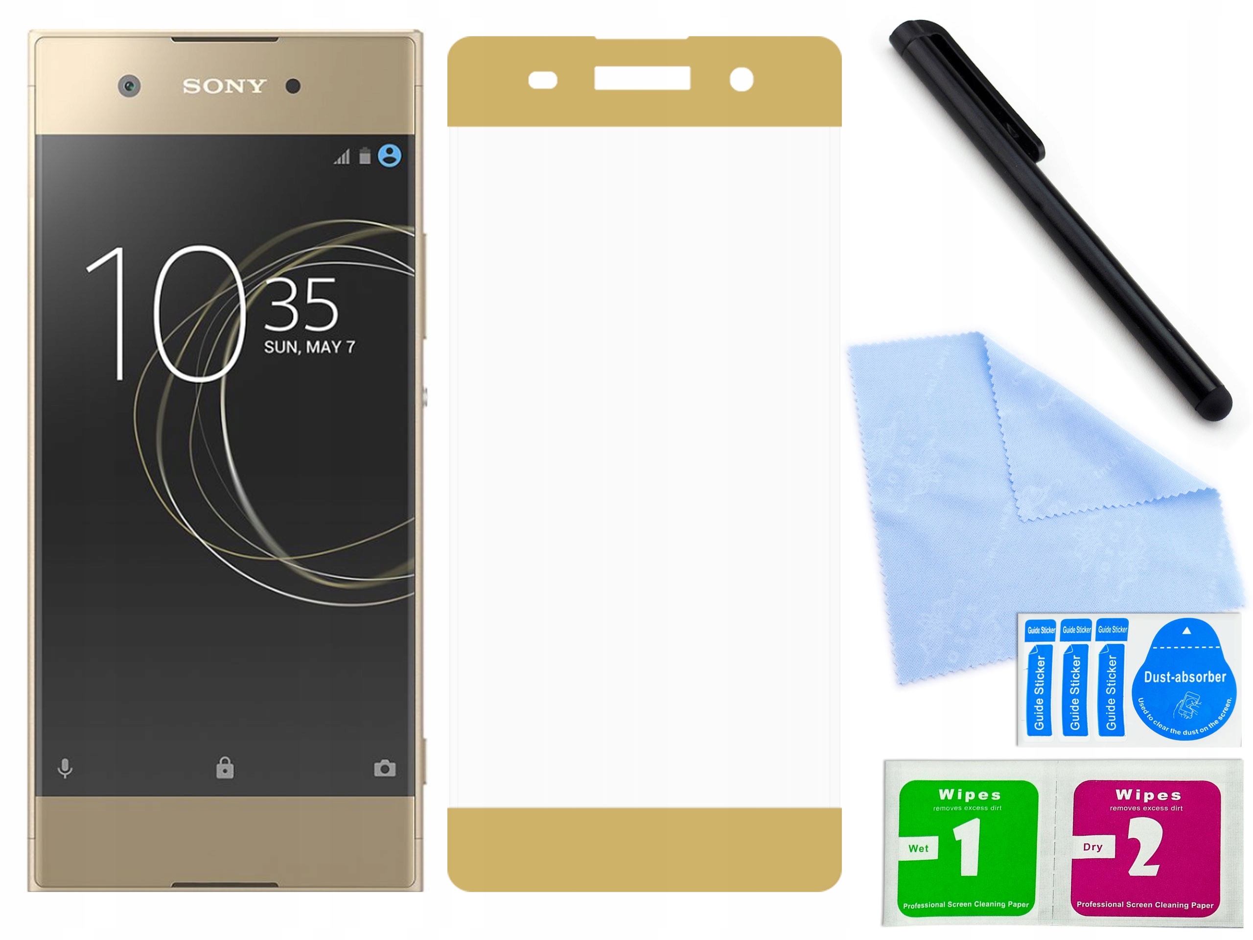 

Szkło 3D, Curved, do Sony Xperia Xa Złote
