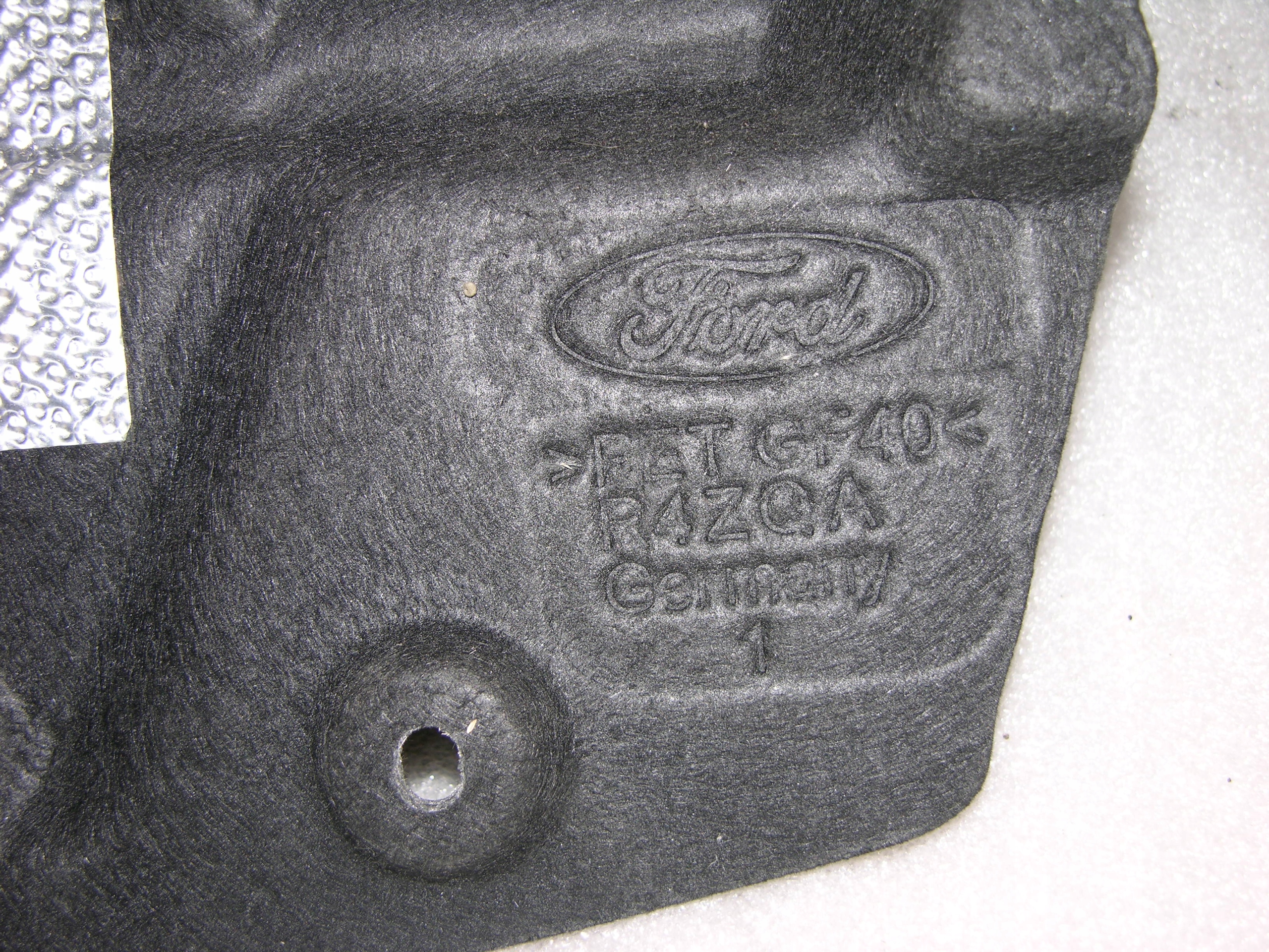 FORD FIESTA MK8 2017-2019 PŁYTA POD SILNIK ORYGINAŁ H1BB-6B629-BF Typ silnika Benzyna