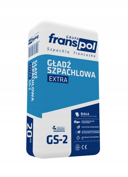 

Franspol Gładź Szpachlowa Extra GS-2 20kg