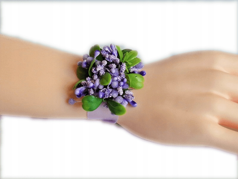 

K 12 D * Kotylion bukiecik na rękę ślub studniówka