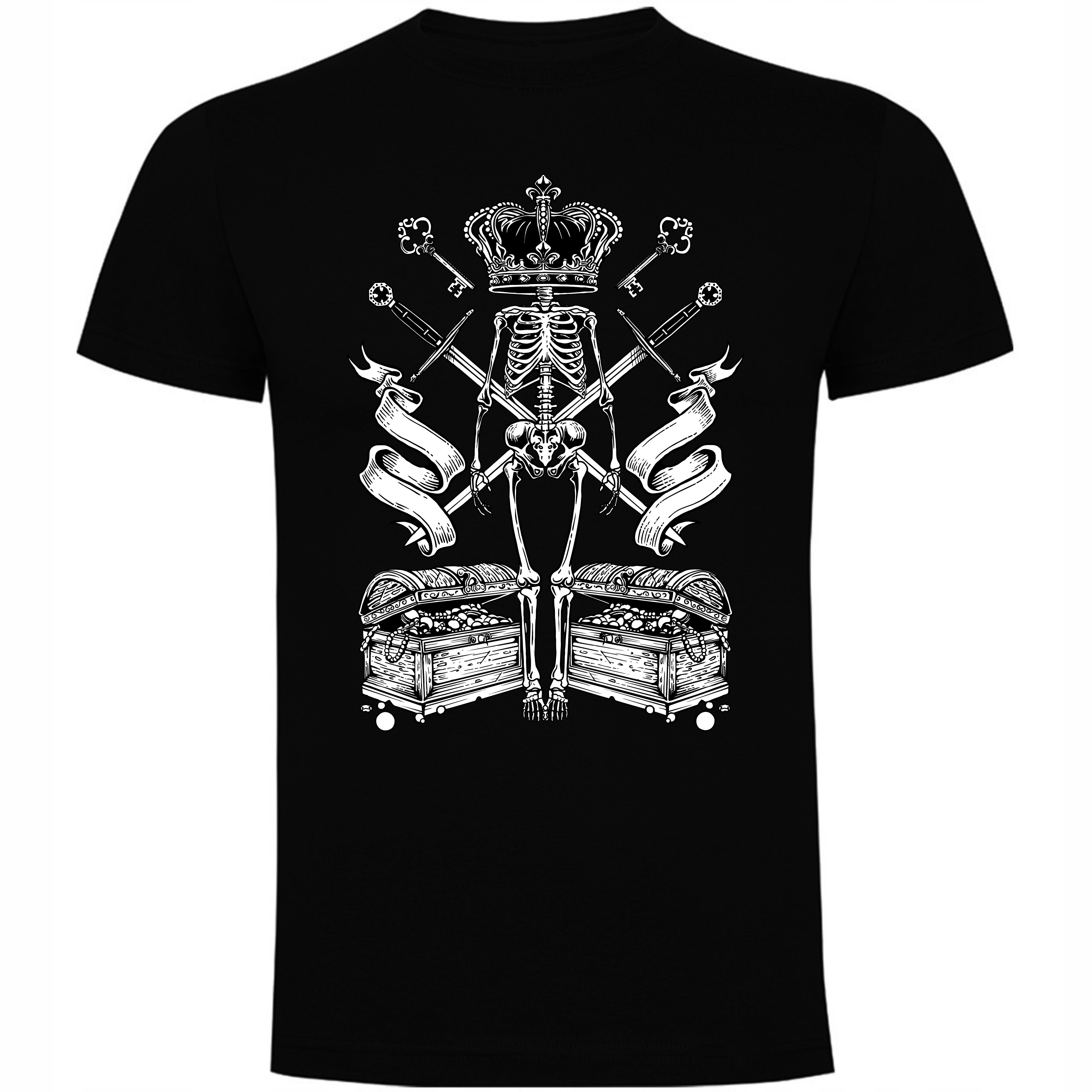 

Koszulka Pirate Skeleton King Treasure M