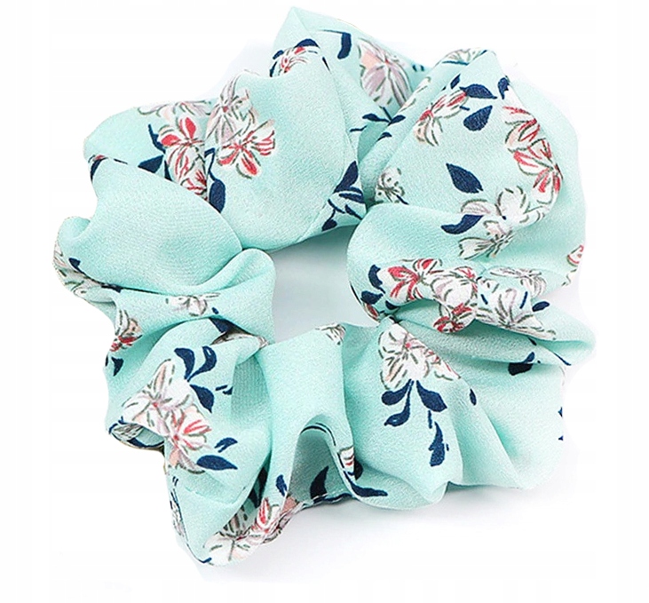 

Gumka do włosów frotka apaszka scrunchies miętowa
