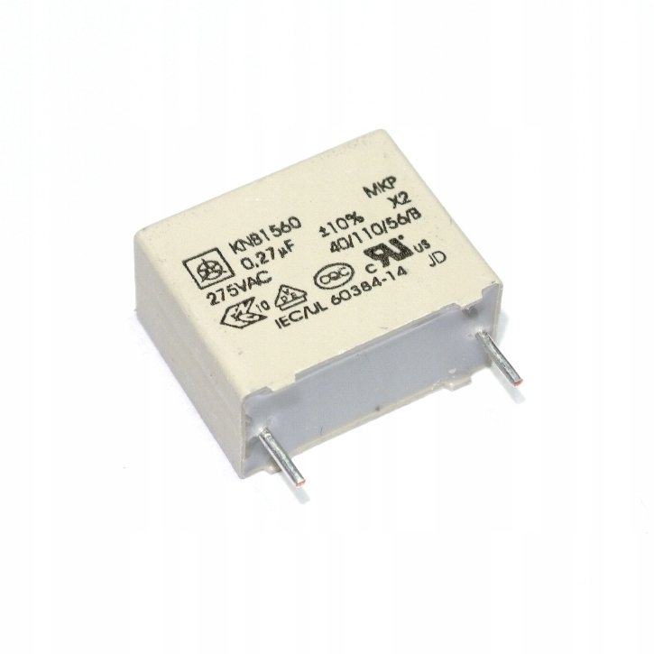 

0.27uF 270nF 275VAC X2 Mkp KN81560 275V [1szt]