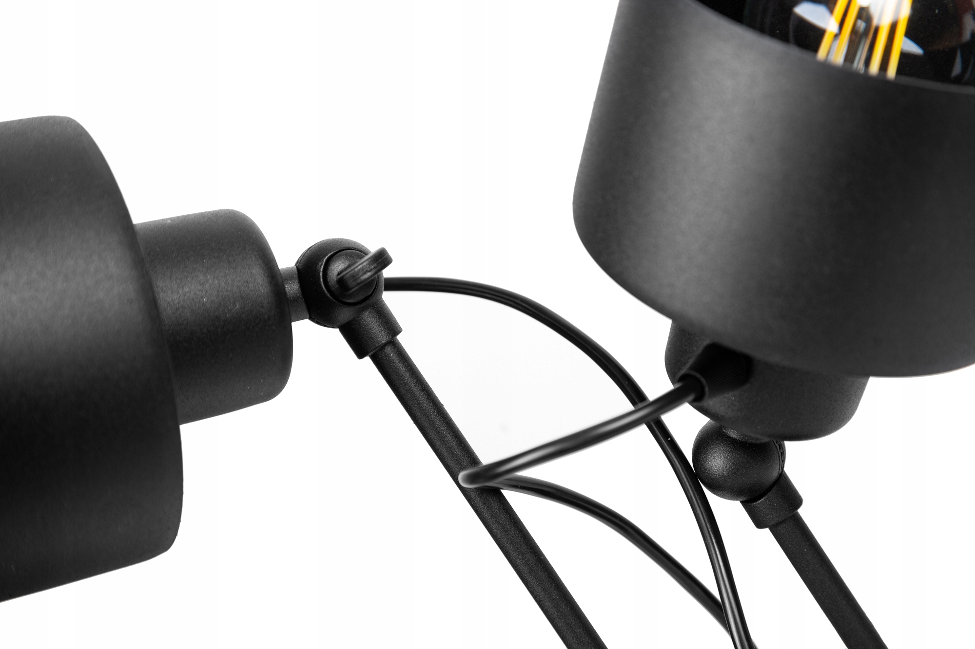 LAMPA SUFITOWA PLAFON ŻYRANDOL LOFT EDISON LED Zasilanie sieciowe