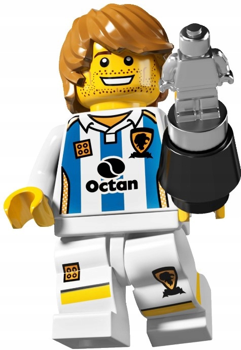 

Lego Minifigurka Seria 4 Piłkarz Soccer Playe 8804