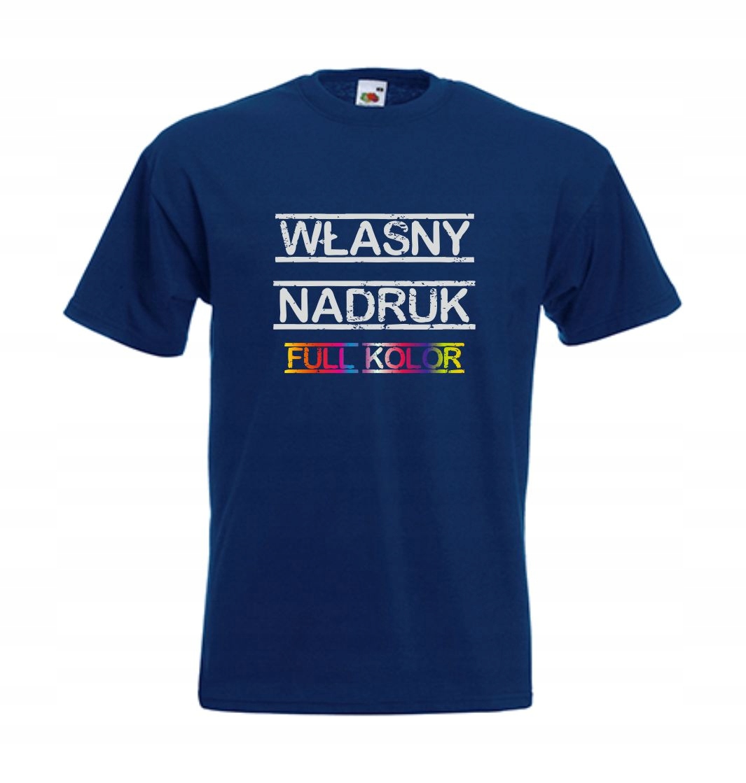 

Koszulka Męska Z Własnym Nadrukiem 5XL