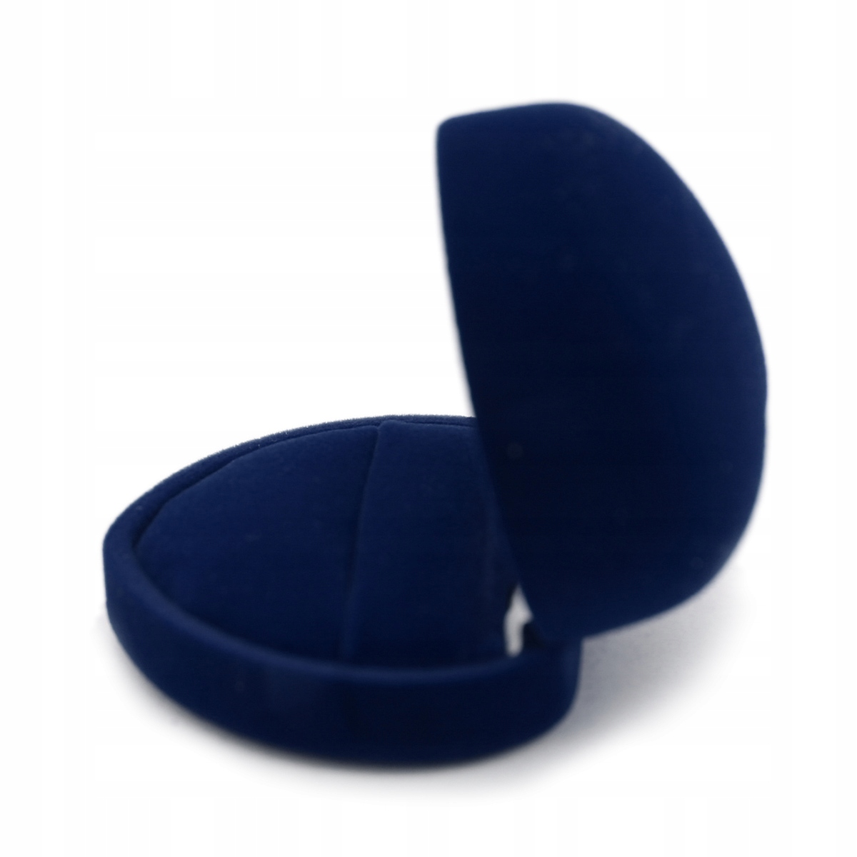 Szafirowe serce jubilerskie pudełko na pierścionki Marka inny