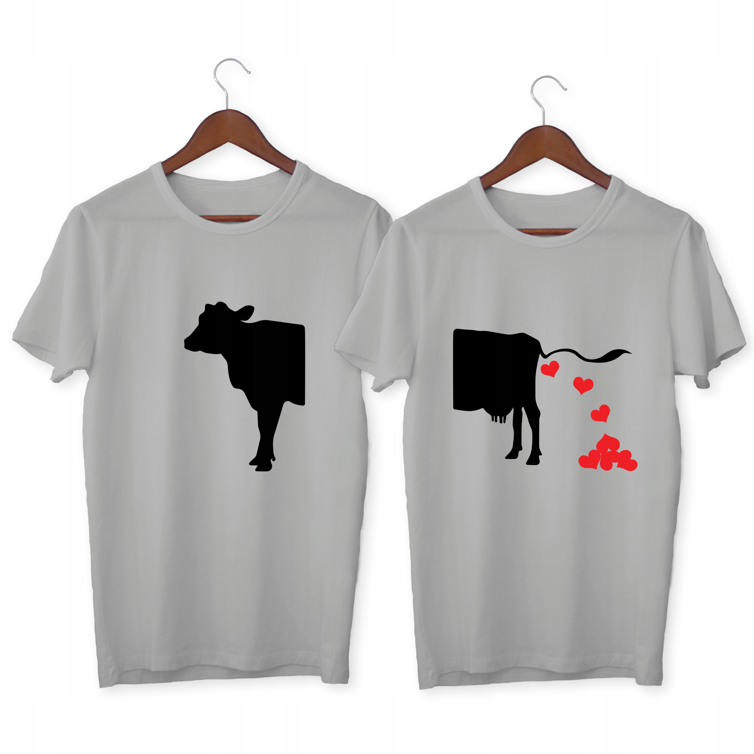 

Koszulki Bluzki Z Krową Dla Pary Miłość Hit