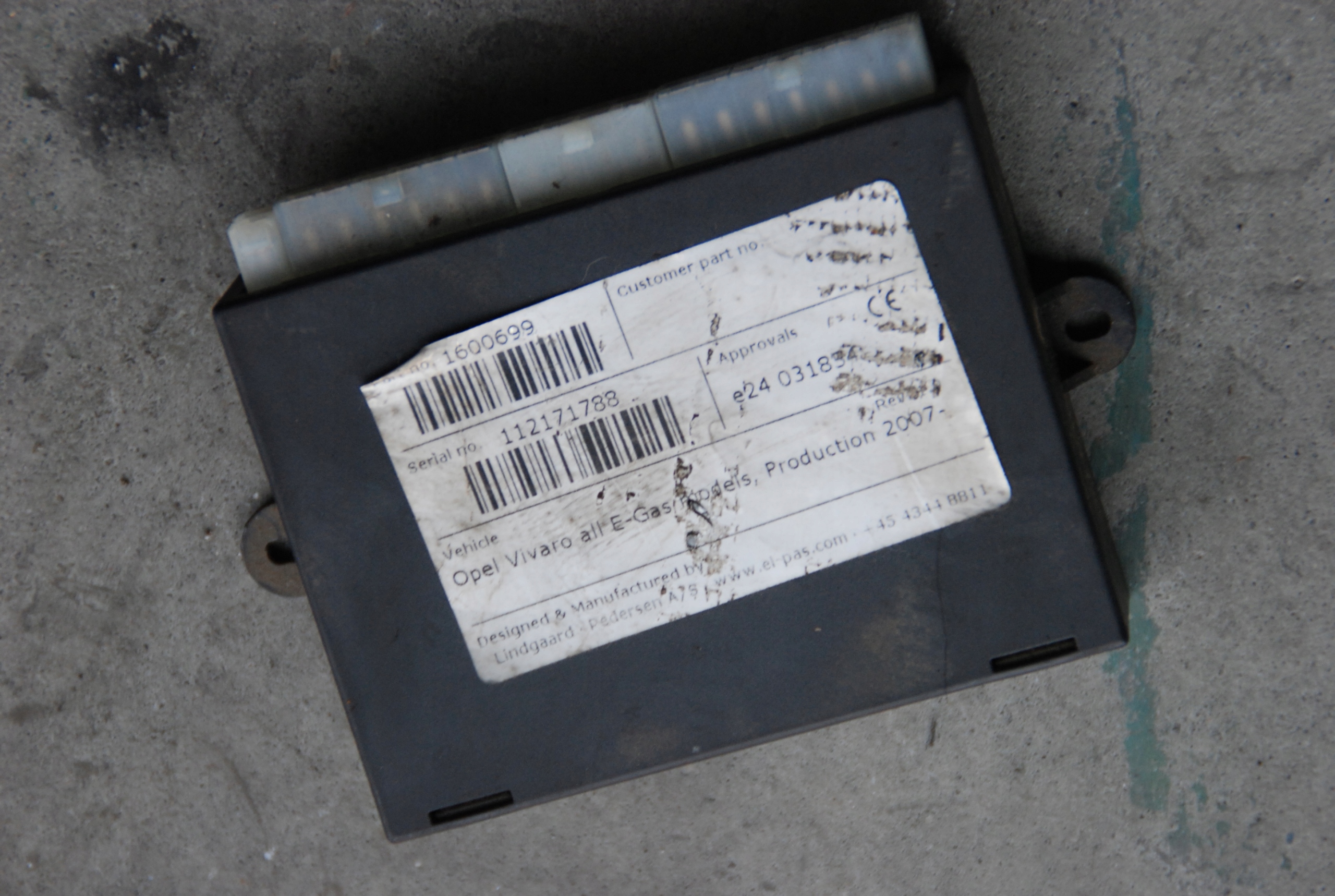 МОДУЛЬ ГАКА TRAFIC VIVARO II