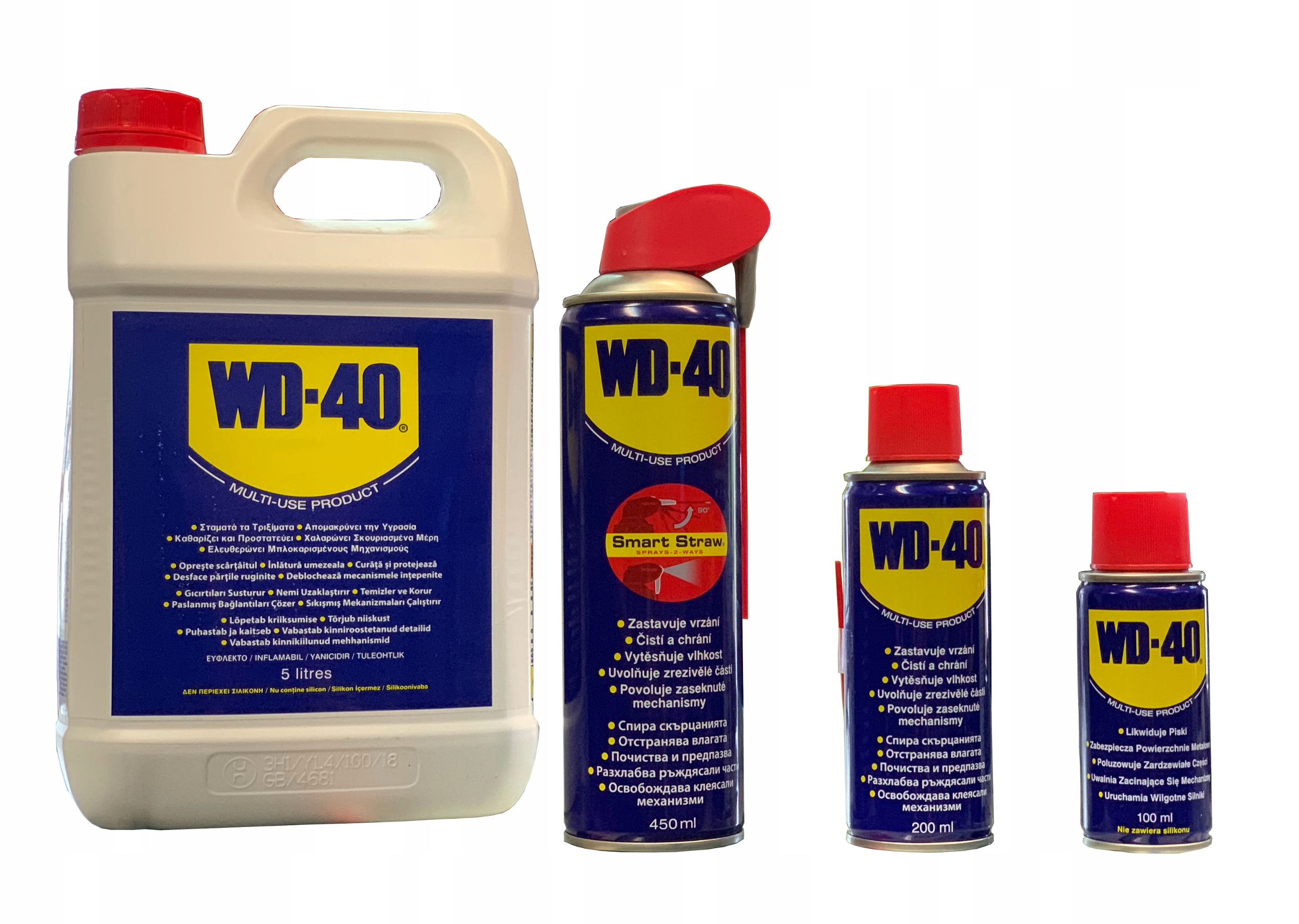 WD-40 5L СМАЗКА ДЛЯ УДАЛЕНИЯ РЖАВЧИНЫ МНОГОФУНКЦИОНАЛЬНАЯ WD40