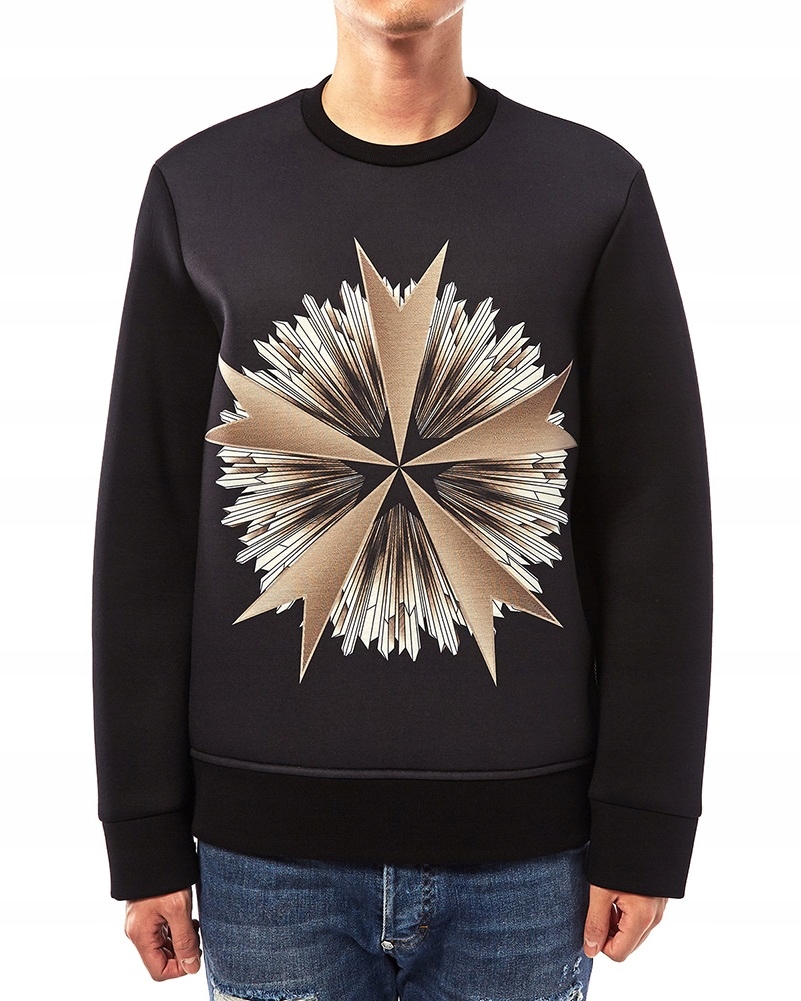 Neil Barrett pánská mikina černá r.XL
