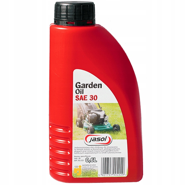 

Olej Jasol Garden Sae 30 4T 0,6L 600ML Do Kosiarek