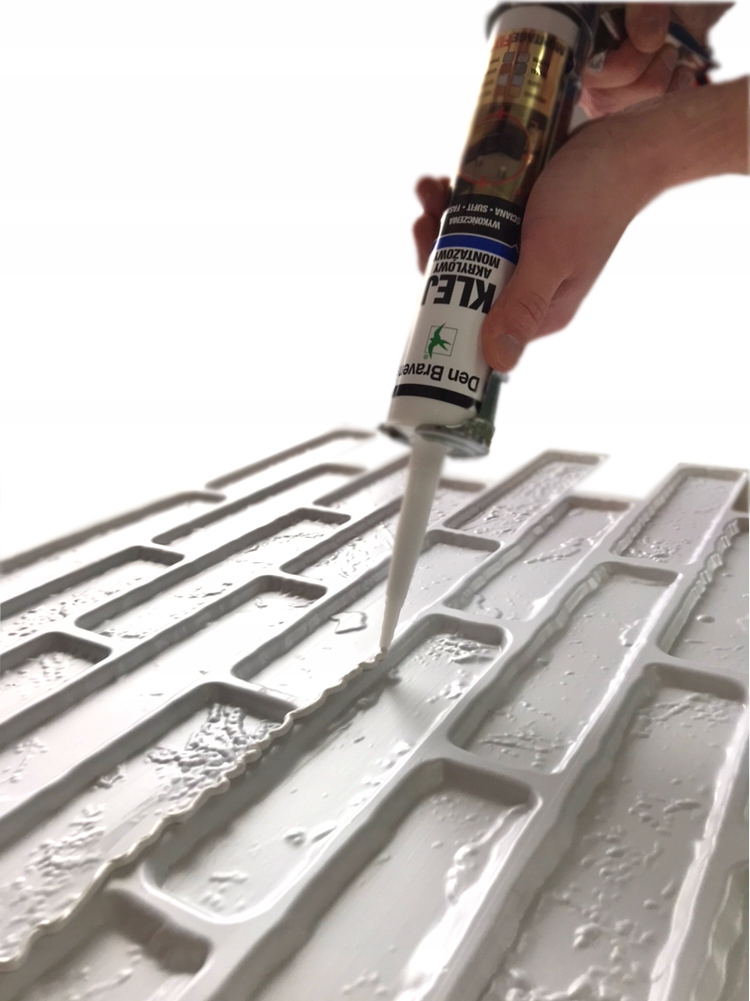 KLEJ MONTAŻOWY DO PANELI PCV - DEN BRAVEN BIAŁY Typ inny klej