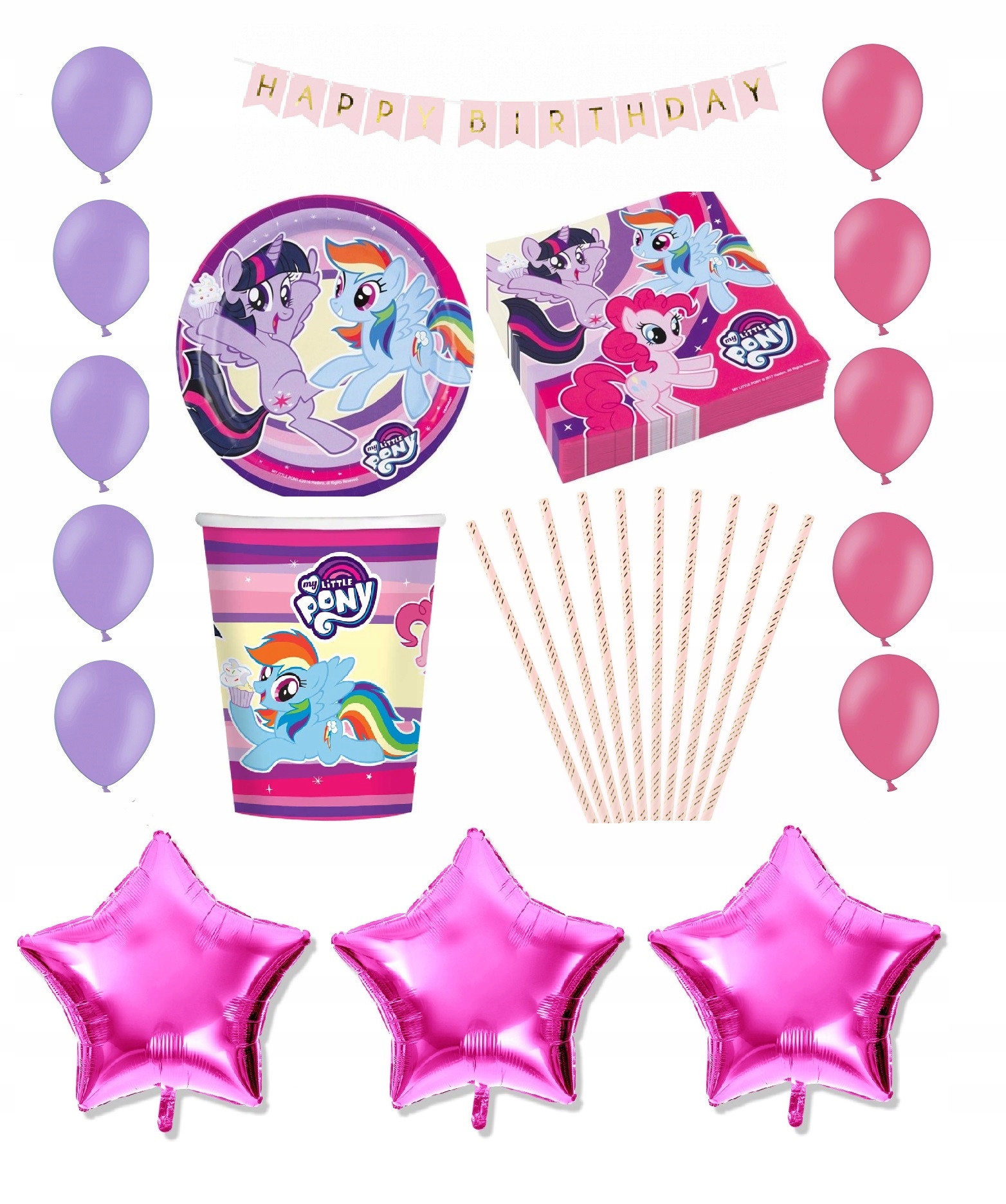 Набор на день рождения My Little Pony