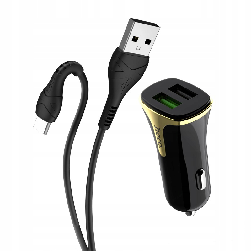 

Szybka Ładowarka Sieciowa 2xUSB Qc Kabel Usb-c