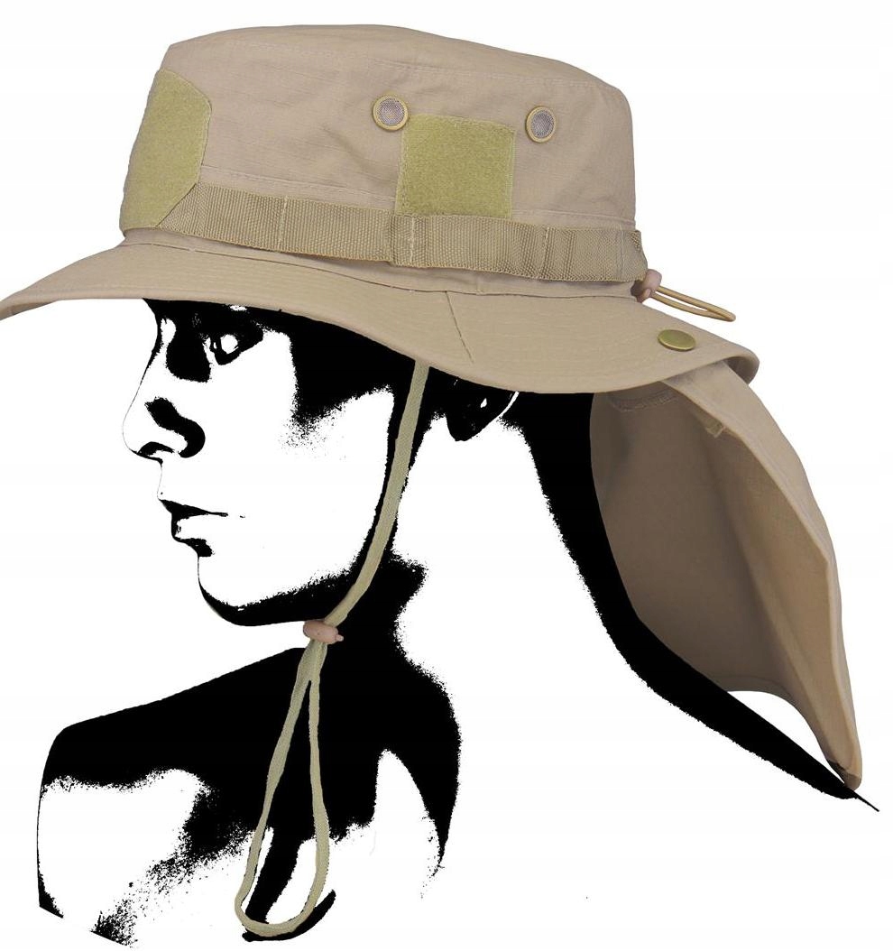 

Camo Kapelusz Boonie z osłoną karku Piaskowy