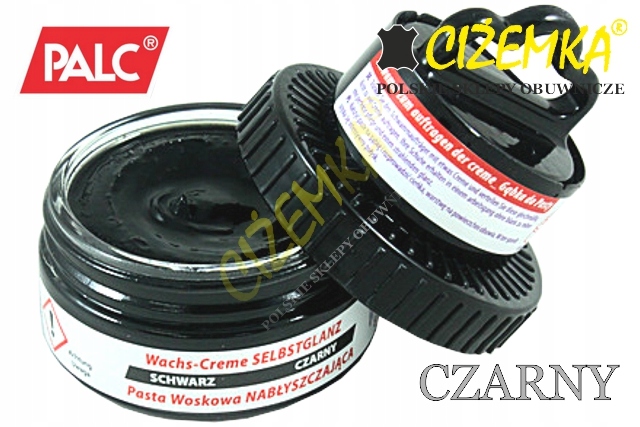 PALC PASTA KREM WOSKOWY SKÓR BUTÓW CZARNY Marka inna