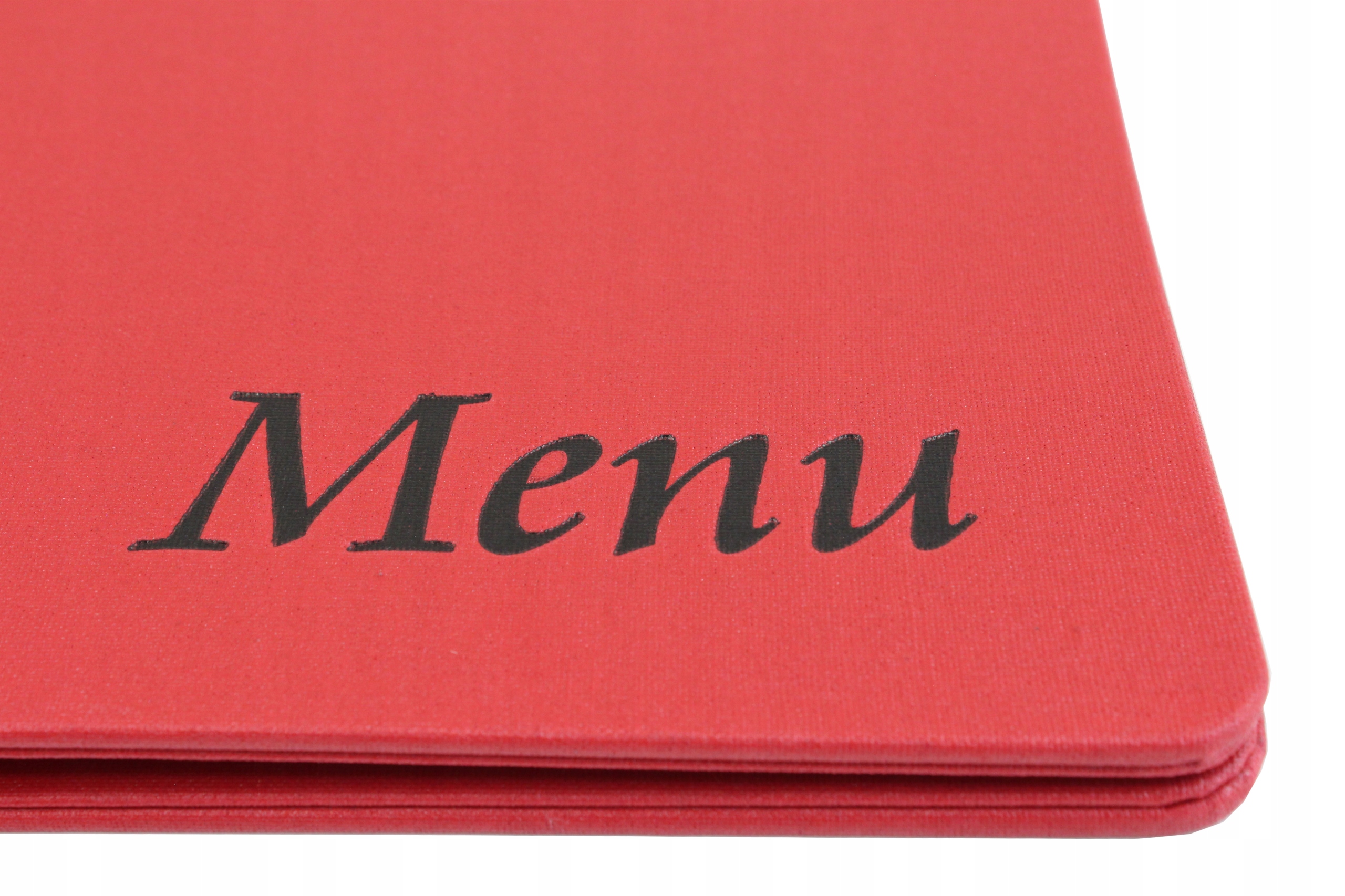 Karta menu Prestige, z płótna w kolorze piaskowym Marka inny