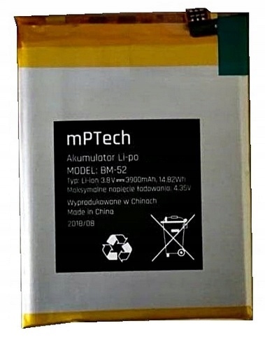 

Oryginalna Bateria BM-52 Myphone Active 2/2 Lte