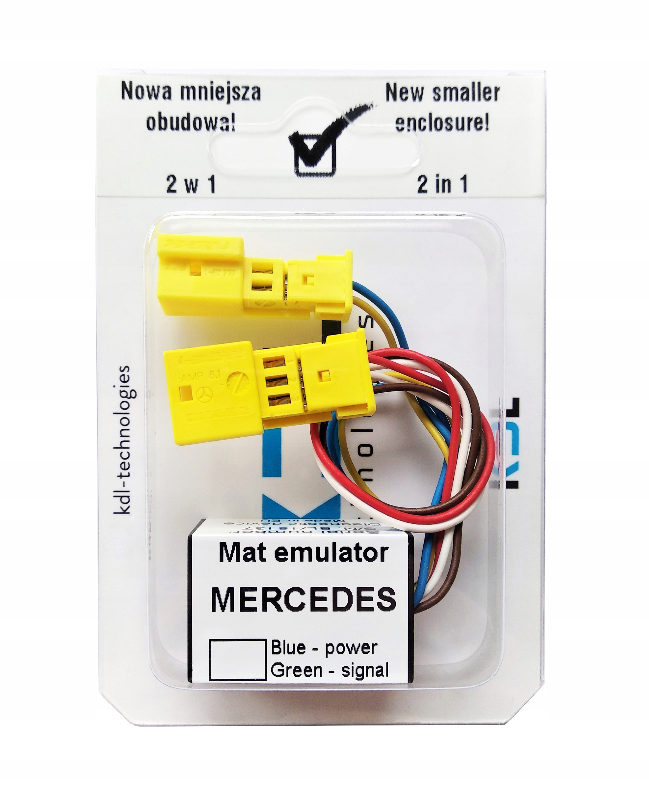 

Emulator maty Mercedes C W203 2000-2004 wtyczka