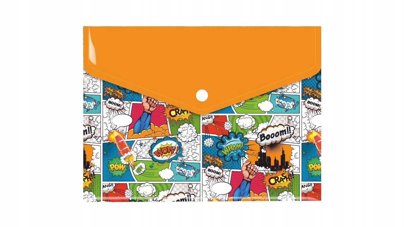 

Koperta Na Dokumenty Zatrzask A5 Komiks 1 Sztuka