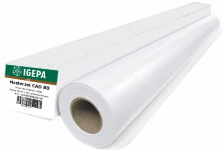 

Papier Premium do plotera 841x50 80 Master Jet Cad