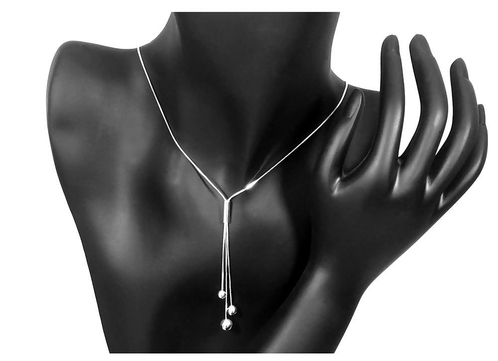 

Naszyjnik wisior Kulki Kuleczki ze srebra 925