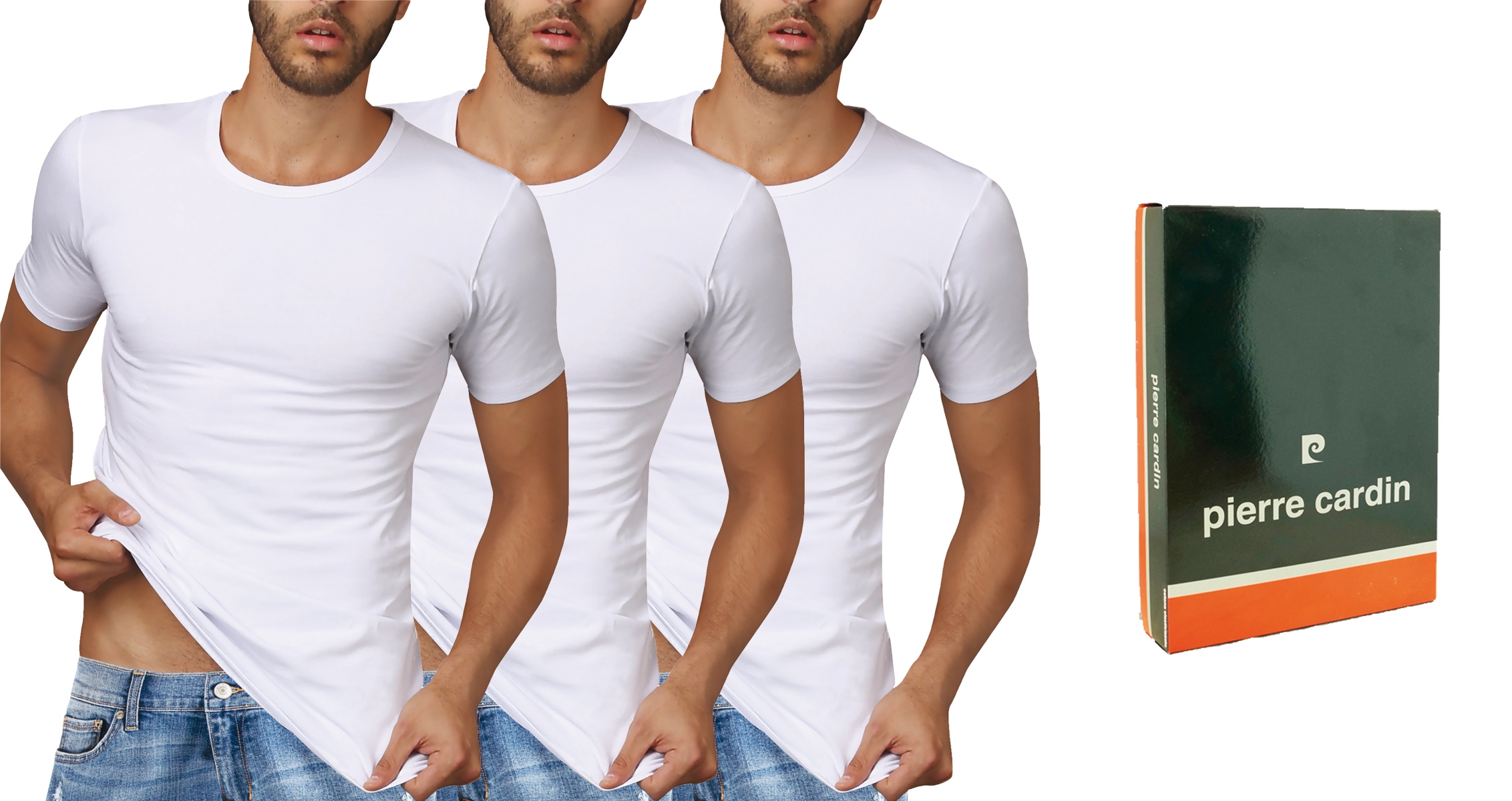 

Koszulki Zestaw kr rękaw PCU100 Pierre Cardin XXL