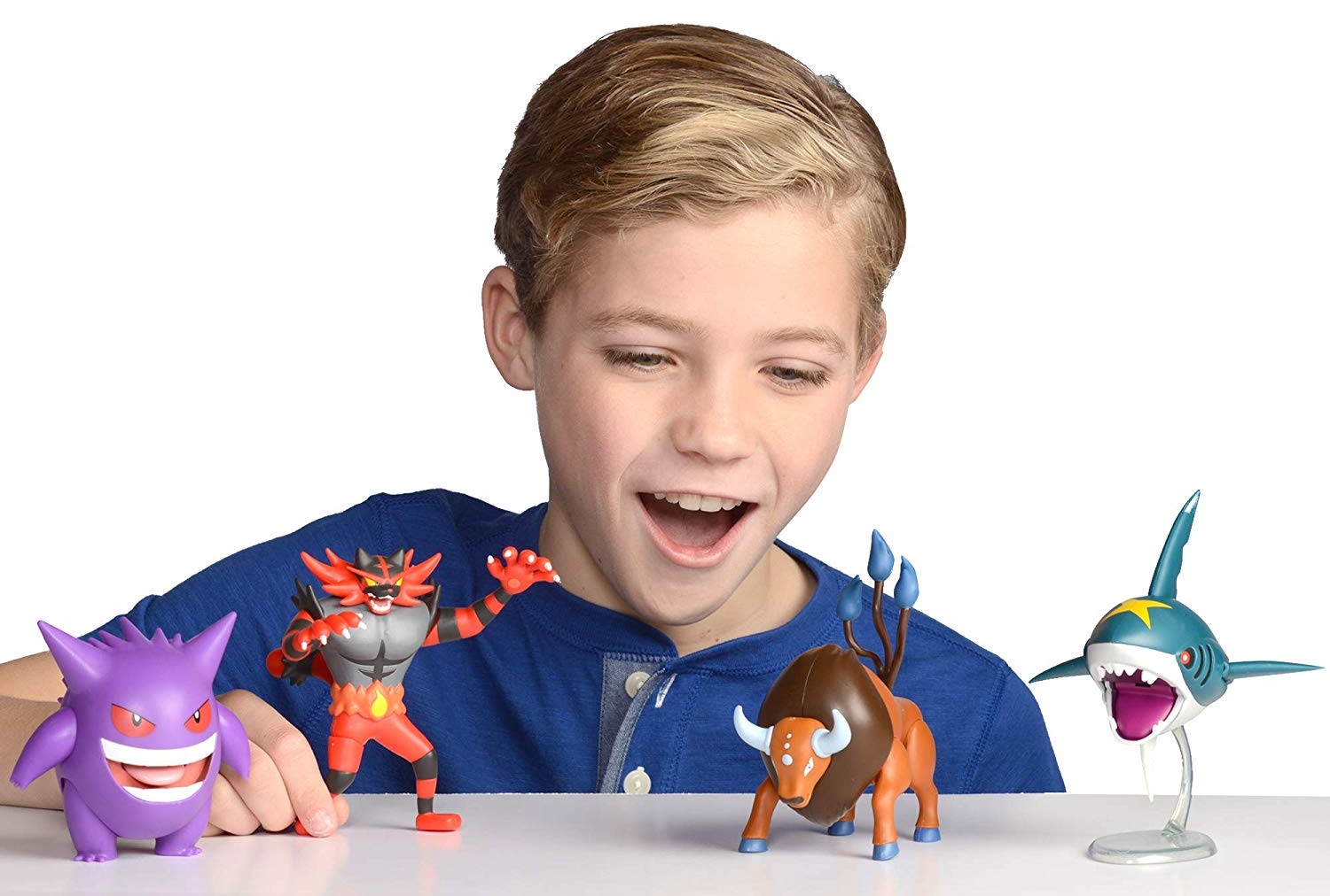 Figurka POKEMON Gengar Ectoplasma z Funkcją Ataku Marka Jazwares