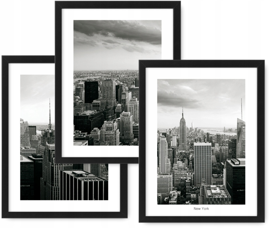 

Obrazki Nowy York 3 szt 24x33 plakaty, ramka ikea