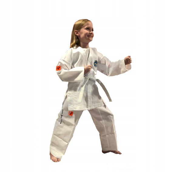 Dobok pruhované kimono taekwondo Empire 180 cm