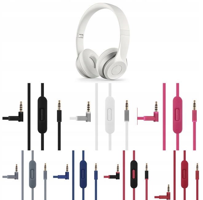 KABEL SŁUCHAWKOWY DO BEATS MONSTER STUDIO SOLO PRZEWÓD PILOT Długość kabla 1.2 m