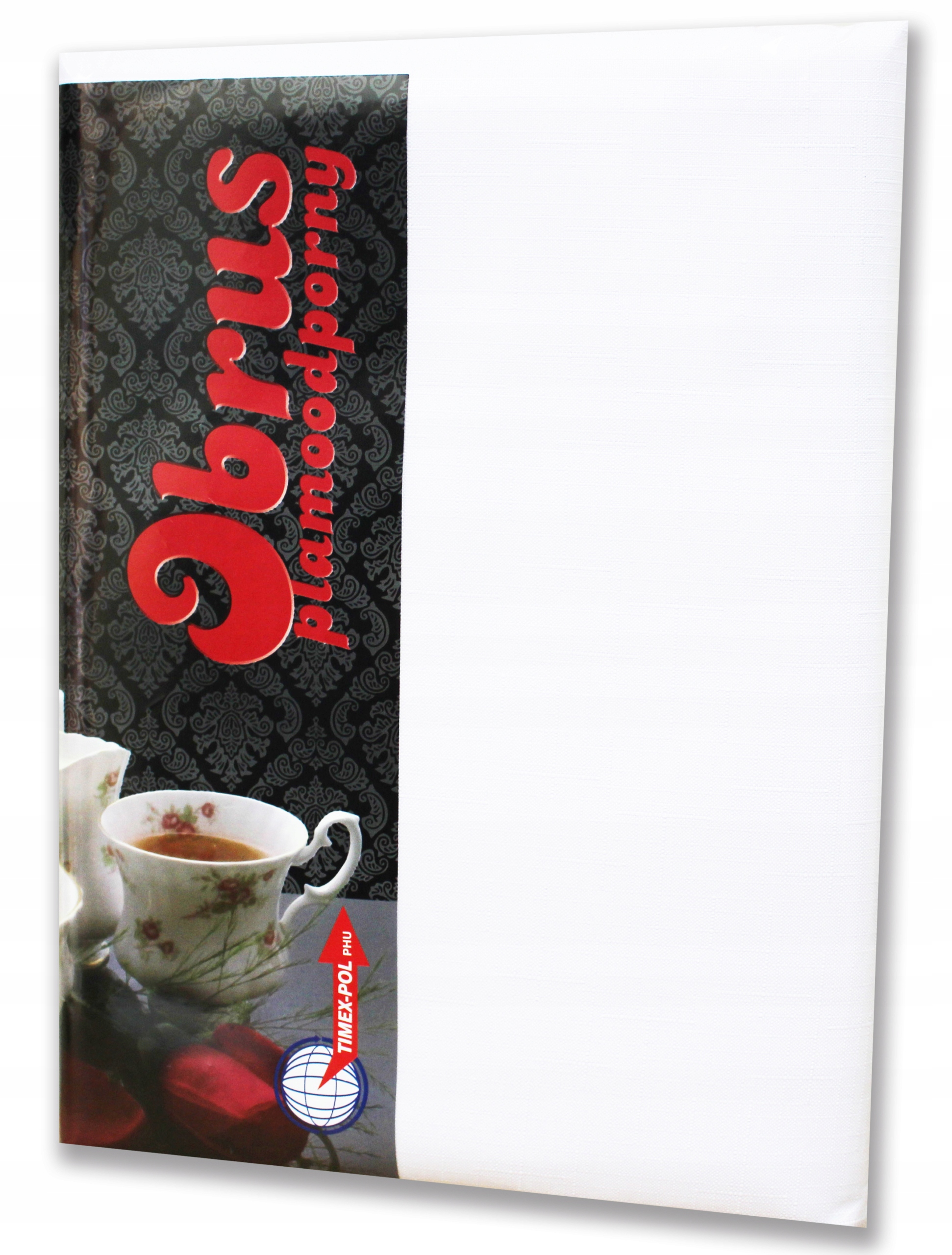 OBRUS PLAMOODPORNY 120x270 BIAŁY PRODUKCJA POLSKA Marka Timex-Pol