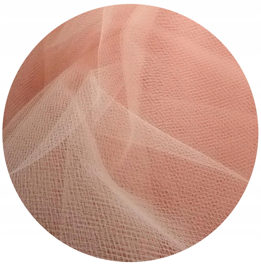 Tiul Krawiecki Z Usa 45,72mx274cm Peach