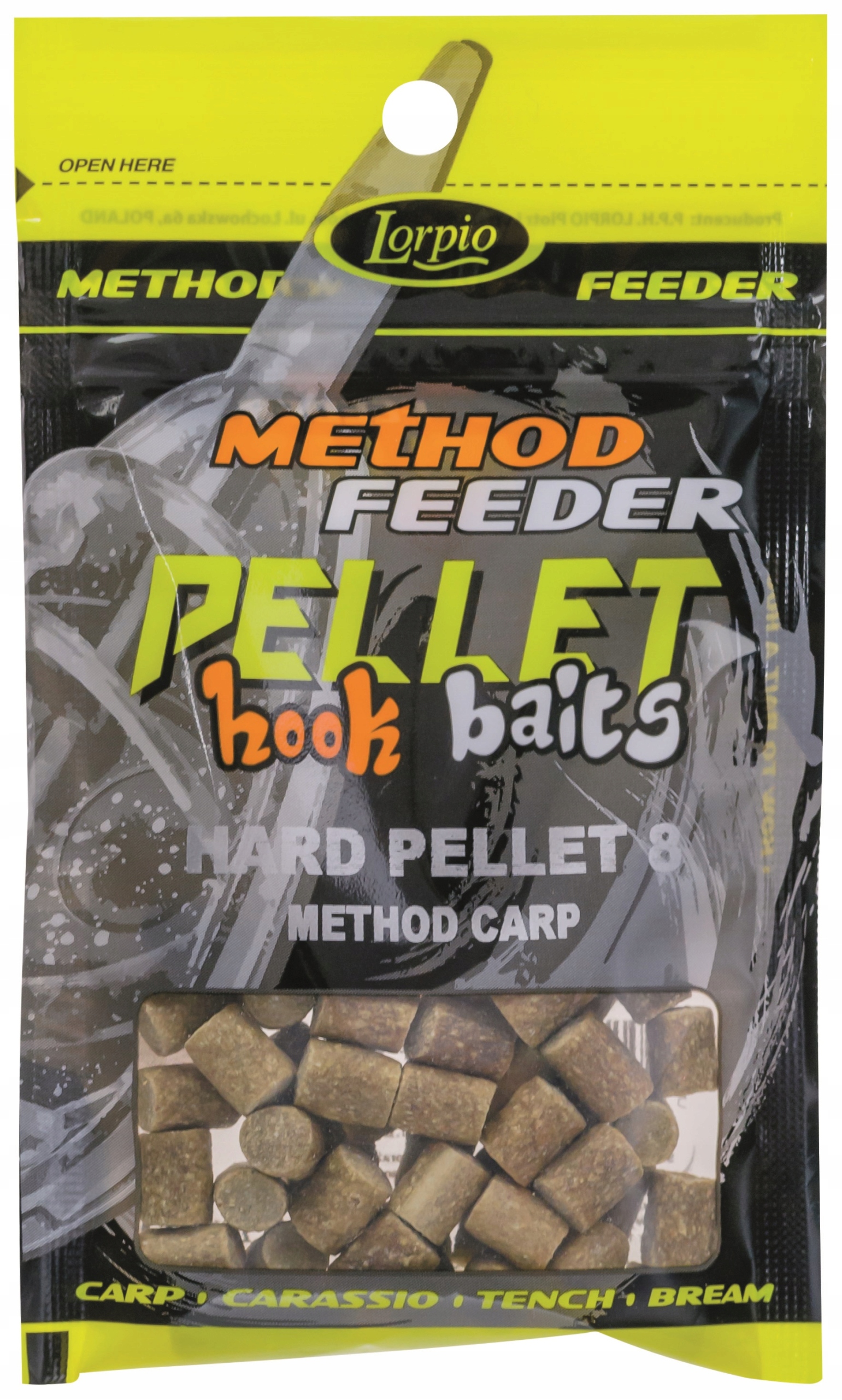 Pellet Haczykowy Method Carp Lorpio 25g 8mm
