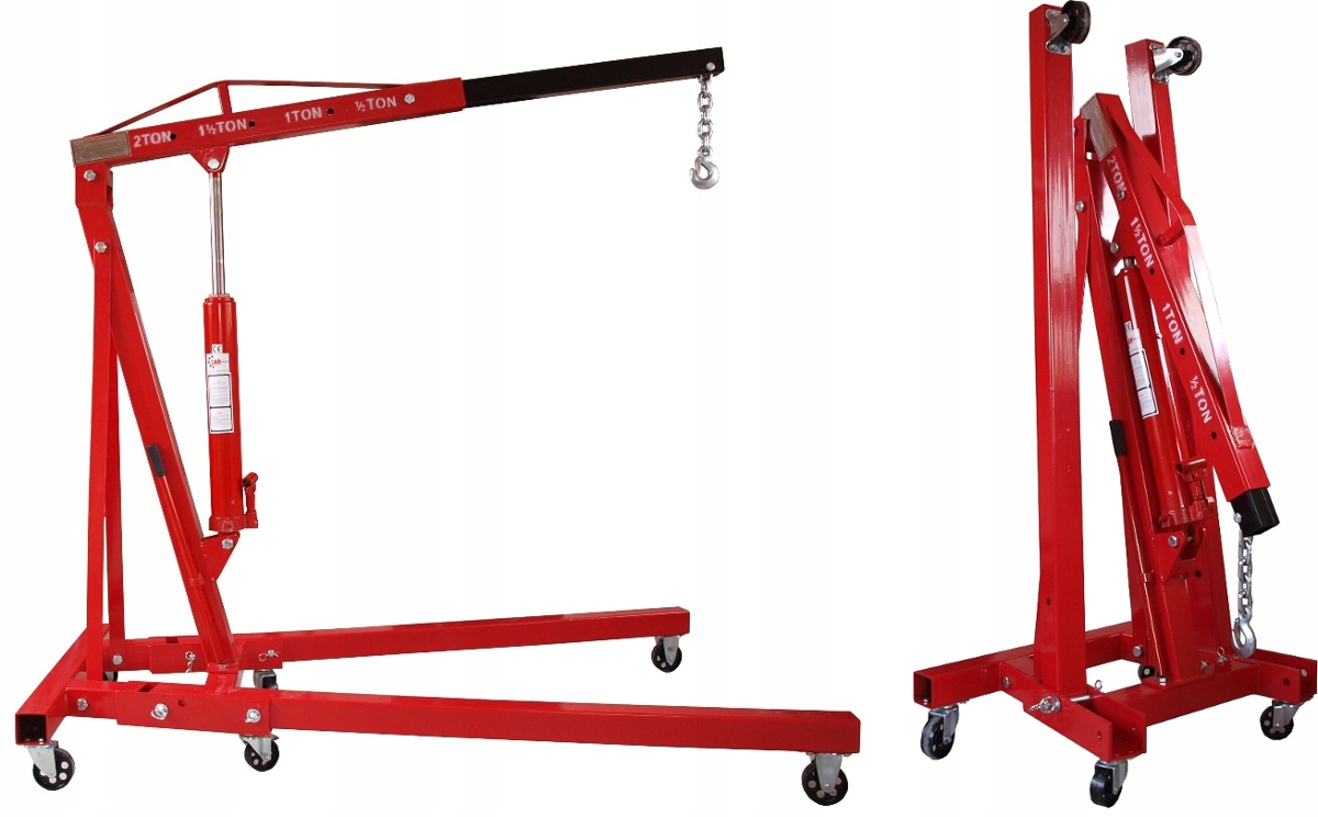 

Żuraw Warsztatowy 2T 2xPOMPA Duży Masywny Szybki