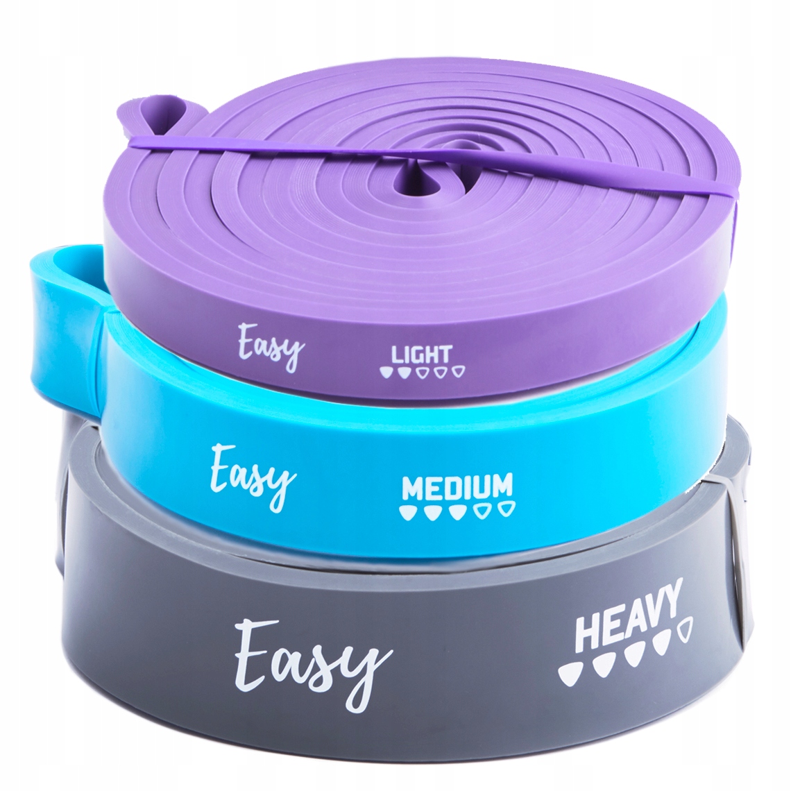 

Zestaw 3 Gum Taśm Oporowych Power Band Do Ćwiczeń