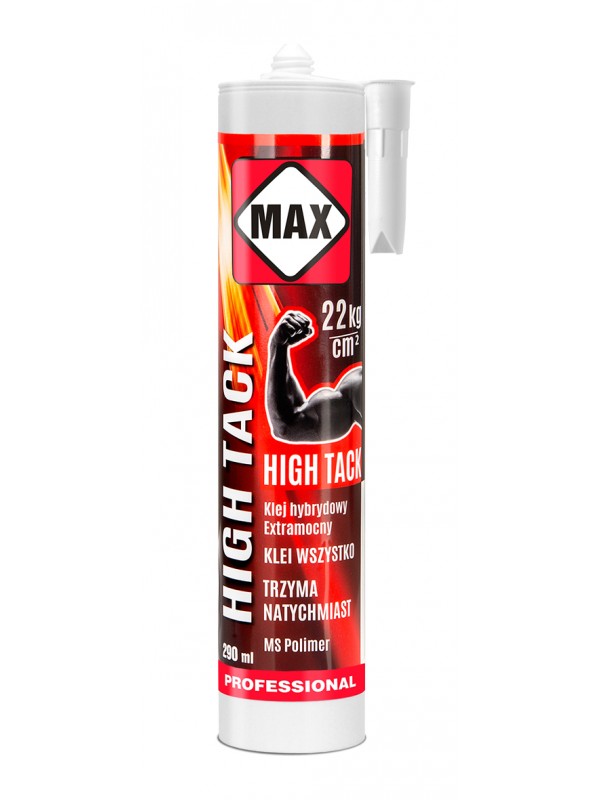 

Klej Montażowy High Tack Max 290 ml Biały Mocny