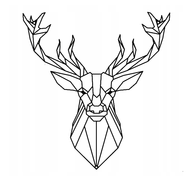 

Obraz Jeleń Metal KambergArt