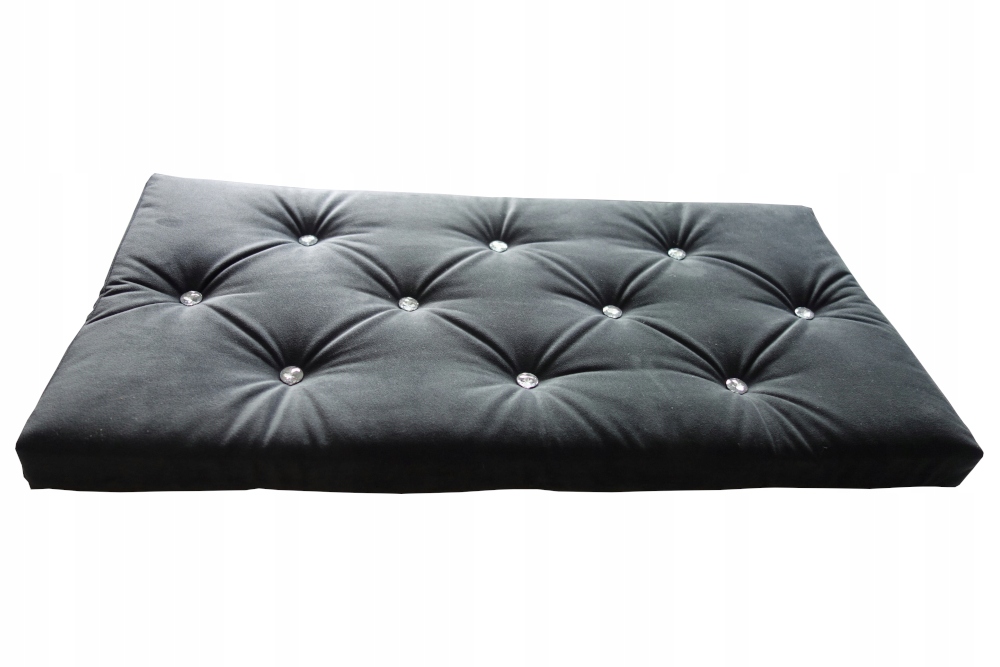 poduszka na siedzisko z kryształami na wymiar